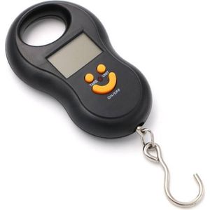 Unster digitale weegschaal - 40 kg - zwart - hoge nauwkeurigheid