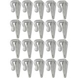 ProPlus - Aanhangwagen Touwhaak - Metaal - 40 x 45 mm - 20 Stuks