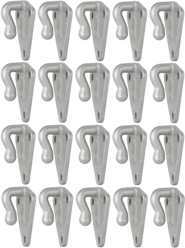 ProPlus - Aanhangwagen Touwhaak - Metaal - 40 x 45 mm - 20 Stuks