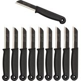 Solingen - Schilmesje - RVS - Zwart - 500 Stuks