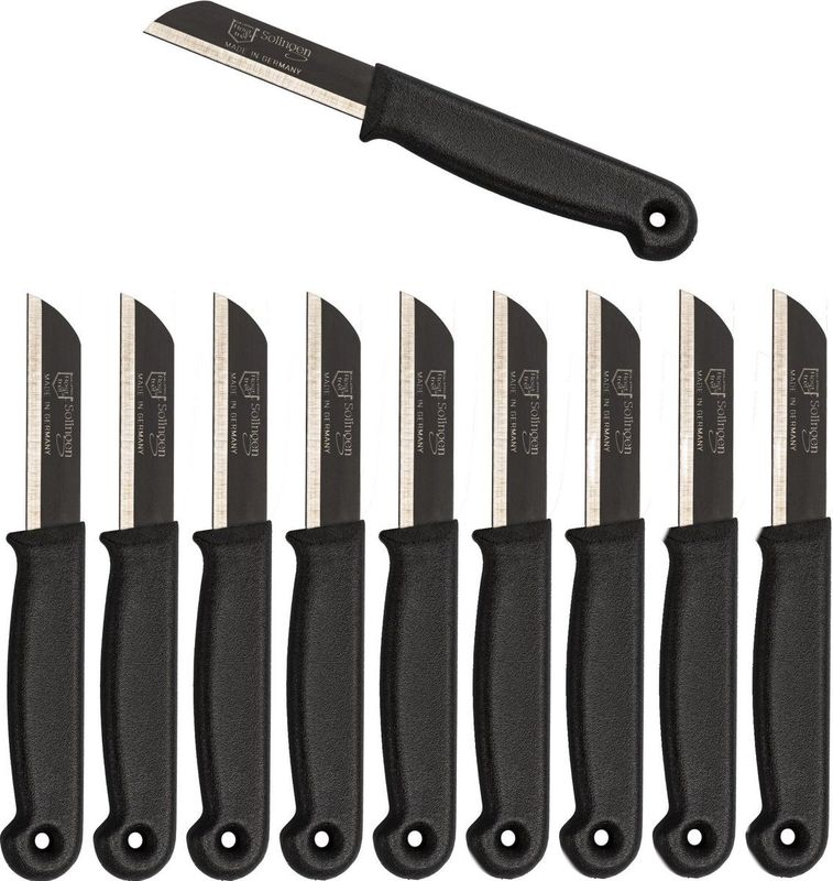 Solingen - Schilmesje - RVS - Zwart - 500 Stuks