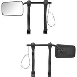 ProPlus Universele caravanspiegel - Deluxe - links en rechts - zwart - multi verstelbaar - inclusief opbergtas