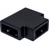 REA T-Stuk t.b.v. Stabilisatorstang - 50 x 43 x 17 mm - Mat Zwart
