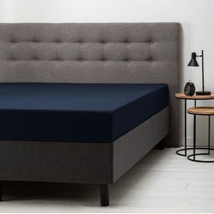 Standaard hoeslaken/ Jersey Blauw Fresh & Co