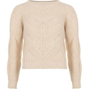 Freebird Kathleen Truien & vesten Dames - Sweater - Hoodie - Vest- Zand