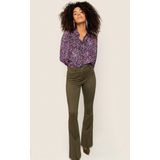 Freebird - PLIEN - Broek - Donkergroen - Dames