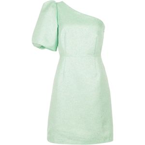 Freebird - Mintkleurige Dania Mini Jurk - Dames