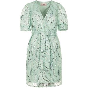 Baby jurk 74 mint groen