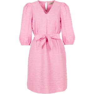 Freebird Jurk Dion Wv Structure Hairy 1757 Bonbon Pink Dames Maat - XS