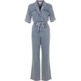Freebird Yael - Jumpsuit - Tencel - Blauw