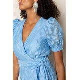 Freebird - Blossom Mini - Jurk - Lichtblauw