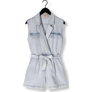 Freebird, Dames, Jumpsuits & Playsuits, Blauw, Maat: L Denim,