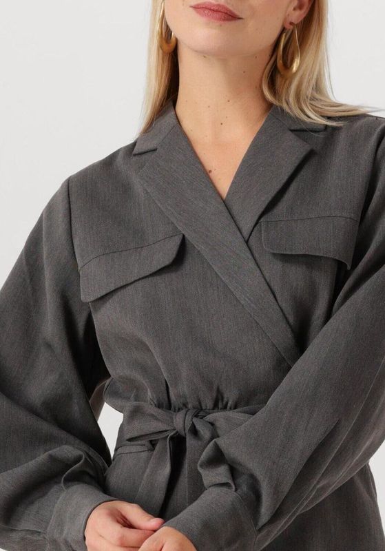 Freebird - Blazerjurk - Grijs - Korte Jurk