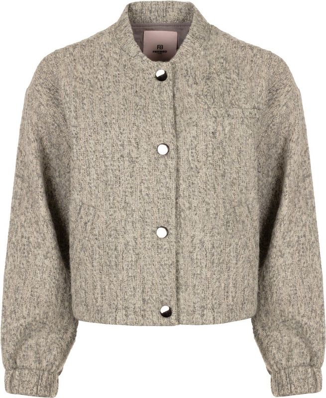 Freebird - Jack Lola - Damesjas - Grijs - Wv-Boucle-Wool-25-3