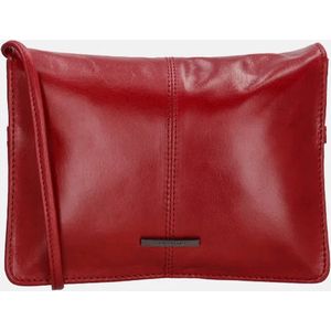 Claudio Ferrici Pelle Vecchia crossbody tas red