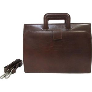 Claudio Ferrici Legacy Briefcase 15.6 Brown