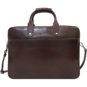 Claudio Ferrici Legacy Business Briefcase 15.6 Brown