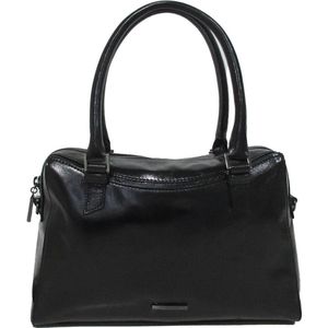 Claudio Ferrici Pelle Vecchia Handbag black