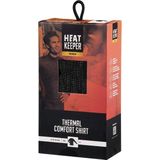 Heatkeeper Thermoshirt Lange Mouw Heren Premium Zwart Melange