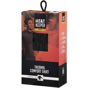 Heatkeeper - Thermoshirt - Zwart - Isolerend - Rekbare Stof