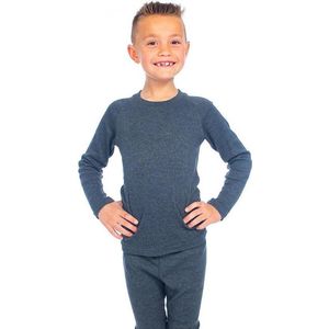 Heat Keeper - Thermoshirt - Antraciet - Polyester/Katoen