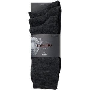 Noorse Sokken Terry - Zwart - Wol/Acryl - Optimale Ventilatie