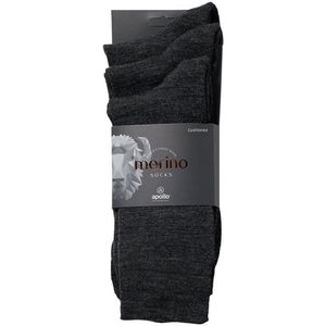 Noorse Sokken Terry - Zwart - Wol/Acryl - Optimale Ventilatie