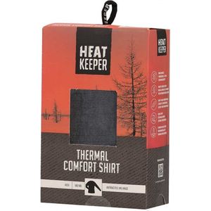 Heat Keeper - Thermoshirt - Antraciet - Polyester en Katoen
