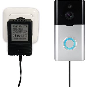 Adapter voor Ring, Eufy, Nest & EKEN video deurbel 18V - 5m