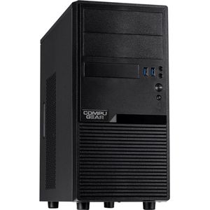 COMPUGEAR - Home Office PC - Zwart - Core i5 - 8GB RAM - 500GB M.2 SSD - Windows 11 Pro