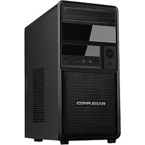 COMPUGEAR Allround AC7F-32R480S1H-G1050 - Core i7 - GTX 1050 Ti - 32GB RAM - 480GB SSD - 1TB HDD - Desktop PC