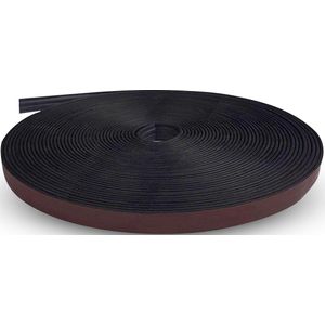 antislip trap- antislip trapstrips - trapprofiel zwart - zelfklevend trap strip rubber - 15m x 28 mm