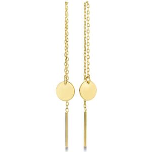 Isabel Bernard - Le Marais - Oorbellen - Goudkleurig - 14 Karaat Goud