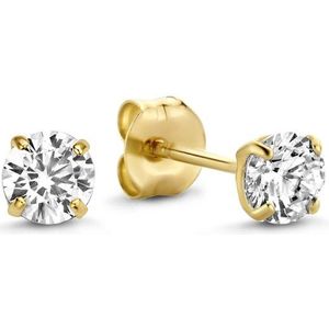 Isabel Bernard - Le Marais - Oorknoppen - Goudkleurig - 14 Karaat Goud