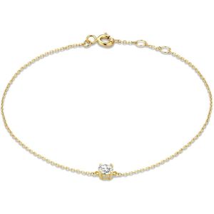 Isabel Bernard - Le Marais Isabeau - Armband - Goud - Zirkonia Steen