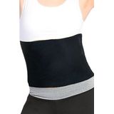 Dunimed Premium Rugbrace Onderrug - Rugbrace - Lichtgewicht Rugcorrector - Houding Correctie - Rugsteun - Rugband - One Size - Zwart