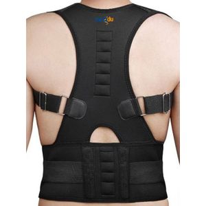 Dunimed Premium Houding Corrector - Verstelbare Postuur Corrector - Ventilerende Rugband - Houding Correctie - Unisex - M