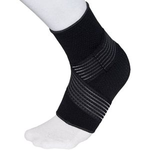 Medidu Premium Enkelbrace (in zwart en beige) size: L