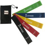 Gladiator Sports Weerstandsbanden - Verschillende Niveaus - 5 Stuks