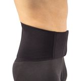 Medidu - Premium Comfort Rugbrace - Zwart - Elastisch Breiwerk