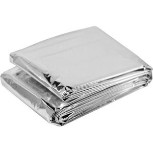 Nooddeken - Zilver - 130x210