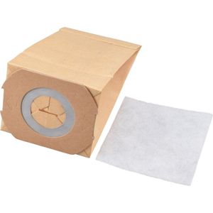Geschikt voor SWIRL. 10 stuks. Swirl 087 Stofzuigerzakken +  motorfilter. COVAKO Merk