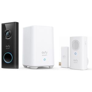 Eufy - S220 - Draadloze Video Deurbelset - Inclusief Homebase 2 - Bundelvoordeel