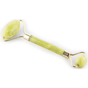 Dermarolling - Original Jade Roller - Gezichtsmassage Roller - Groen