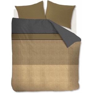 Beddinghouse Camaro dekbedovertrek - Eenpersoons - 140x200/220 - Goud