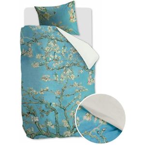 Beddinghouse x Van Gogh Museum Almond Blossom dekbedovertrek Blauw