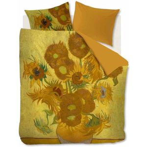 Beddinghouse x Van Gogh Museum Tournesol dekbedovertrek - Eenpersoons - 140x200/220 - Geel