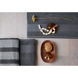 Gastendoek Beddinghouse Sheer Stripe Anthracite 