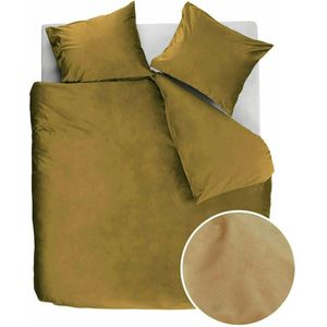 At Home by Beddinghouse Tender Dekbedovertrek 200 x 200/220 cm - Goud