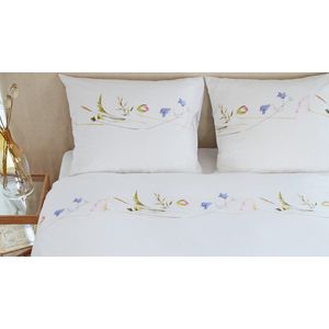 Marjolein Bastin Field Study dekbedovertrek - Eenpersoons - 140x200/220 - Rood